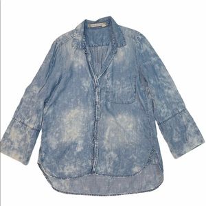 Chelsea & Violet Tie Dye Boho Blouse M